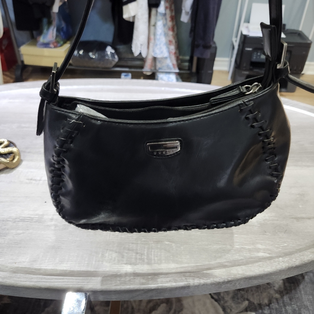 Guess Vintage Leather Shoulder Bag - Picture 3 of 6